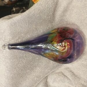 Art Glass tear drop.